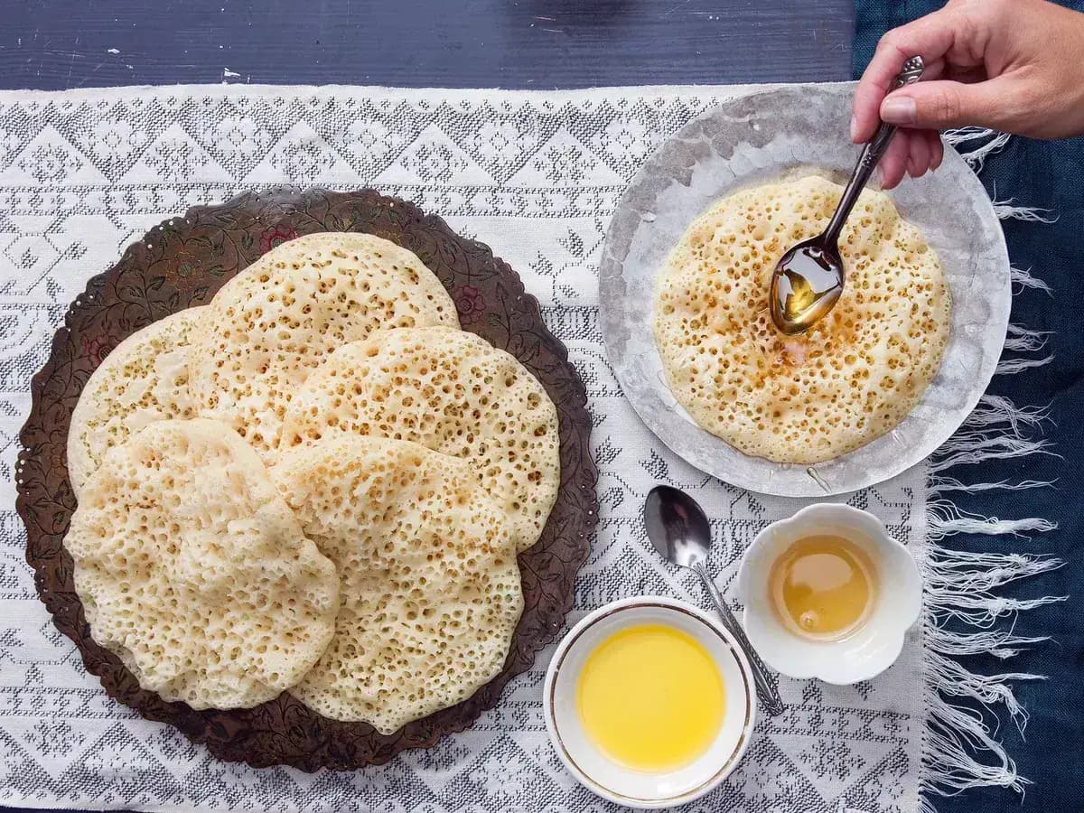 1,000-Hole Crêpes (Baghrir)