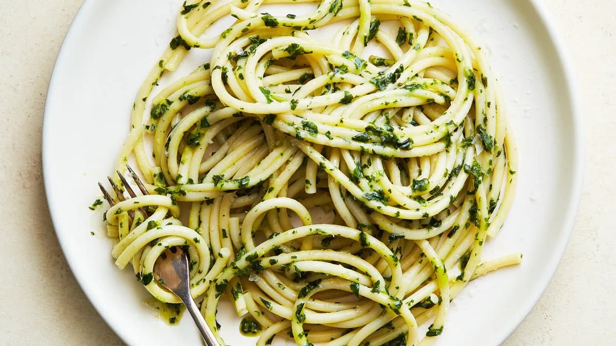 Basil-Butter Pasta