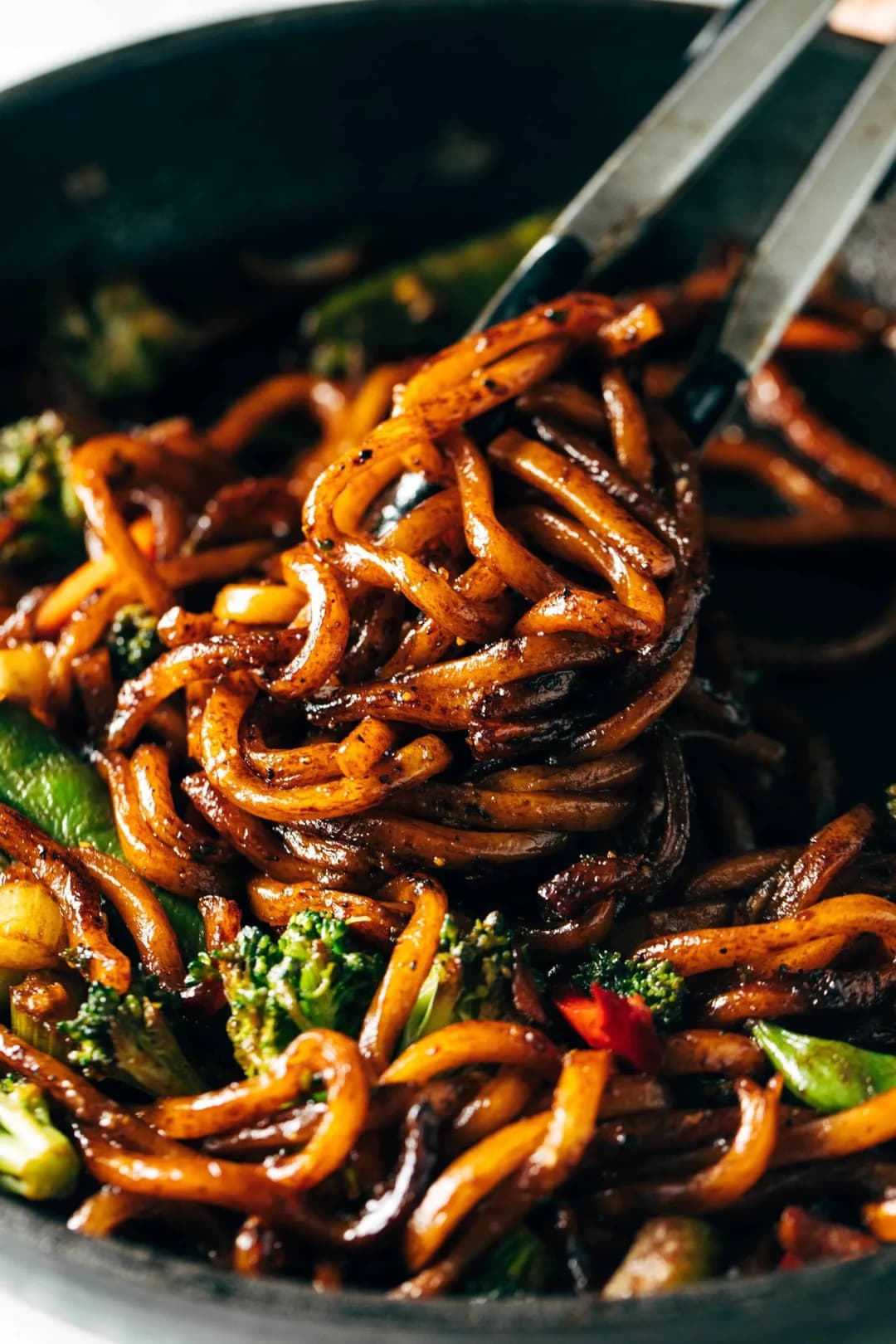 Black Pepper Stir Fried Udon