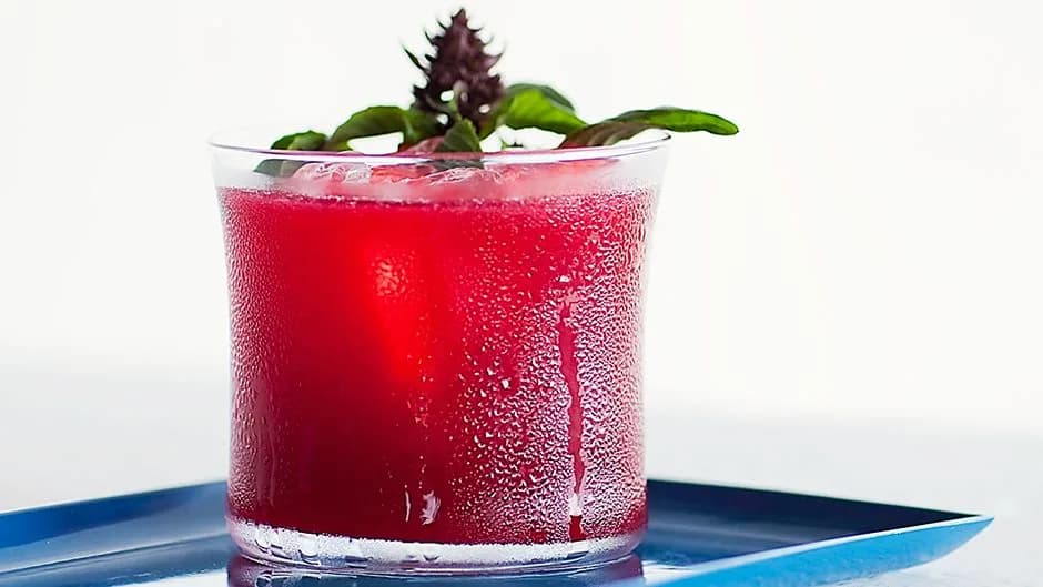 Blackberry-Gin Fizz