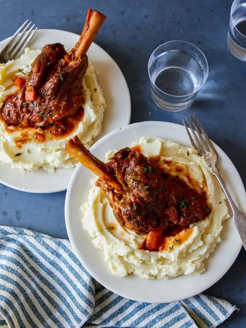 Braised Lamb Shanks