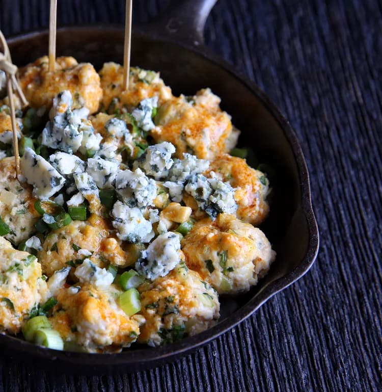 Buffalo Chicken Meatballs