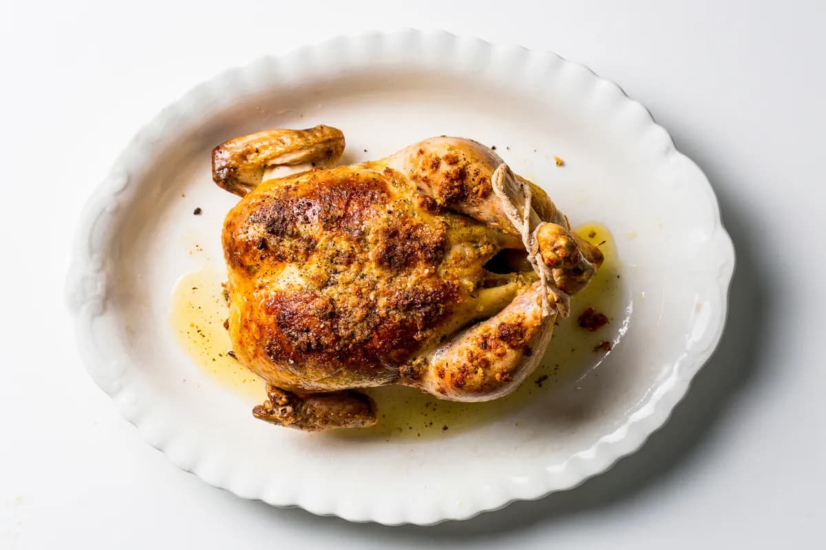 Buttery Roast Chicken