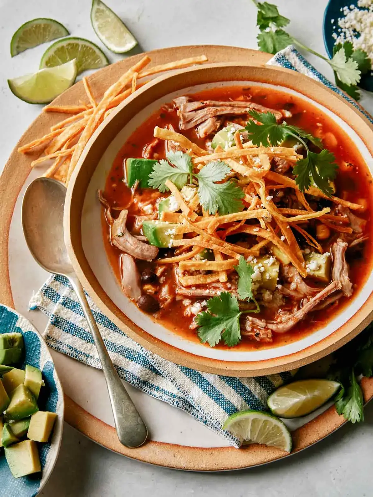 Carnitas Tortilla Soup