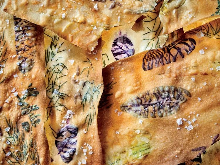 Carta Di Musica with Herbs