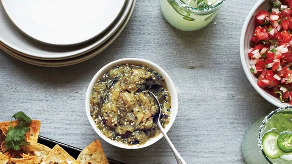 Charred Tomatillo Salsa
