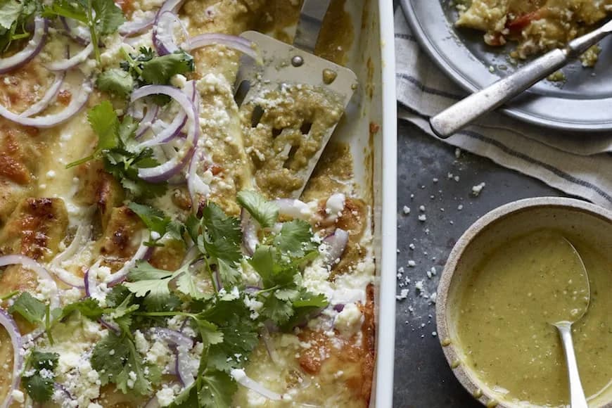 Chicken Enchiladas Verdes