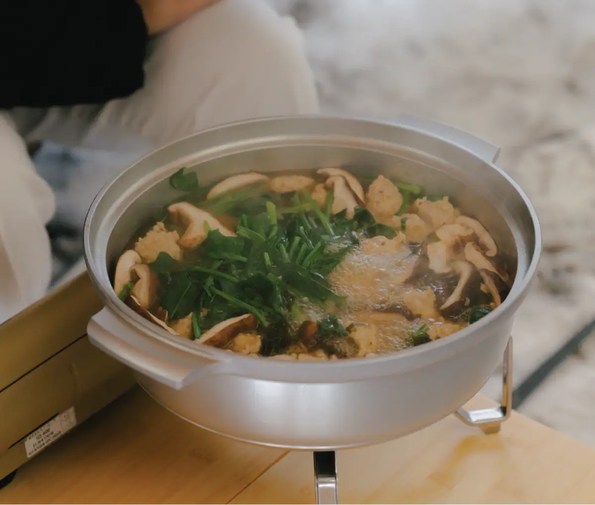 Chicken Meatball Hot-Pot