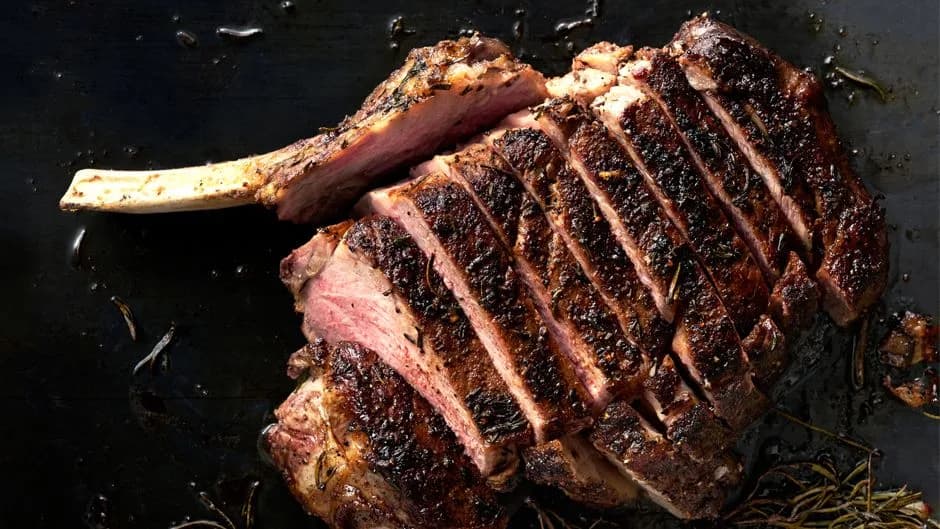 Coffee-Rubbed Rib Eye