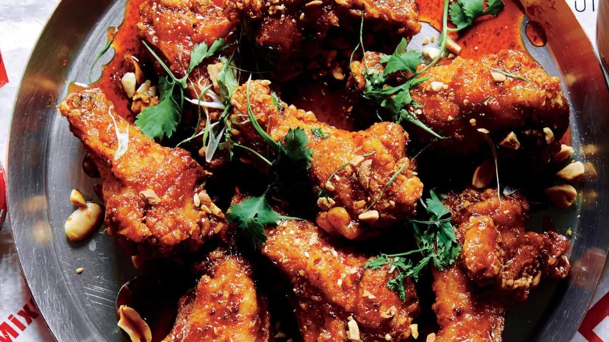 Crab Fat-Caramel Wings