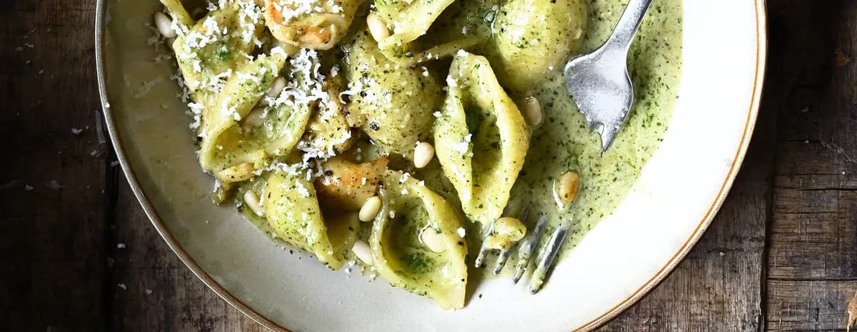 Creamy Pesto Chicken Pasta