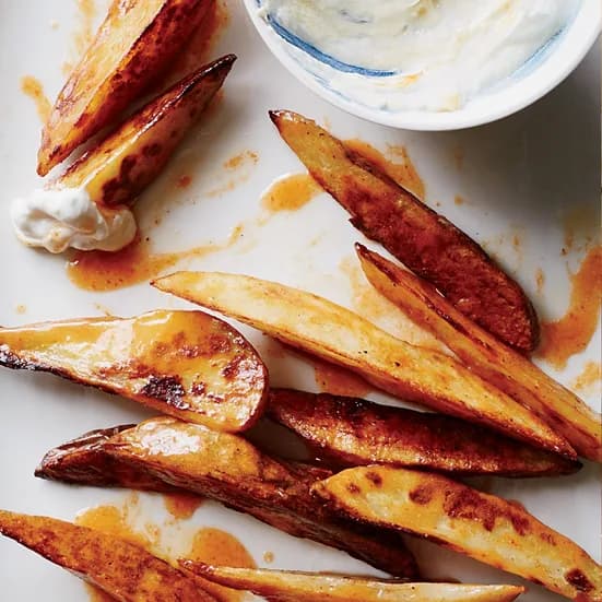 Crispy Buffalo Potatoes