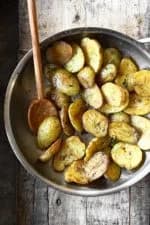 Crispy Garlic Butter Potatoes