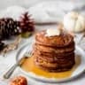 Fluffy Gingerbread Pancakes