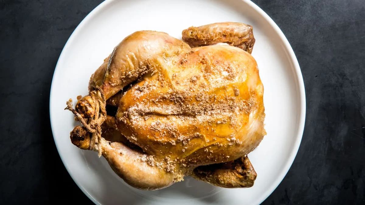 Fully Salted Roast Chicken