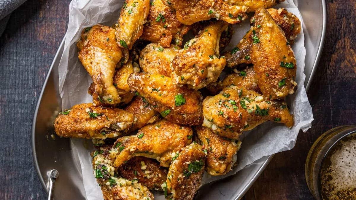 Garlic-Parmesan Wings