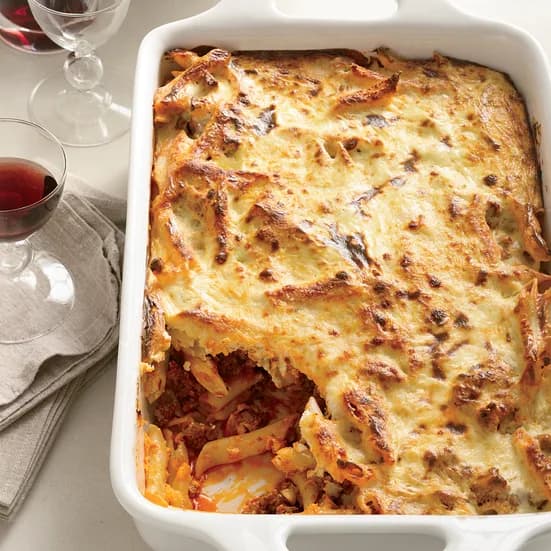 Greek Baked Pasta