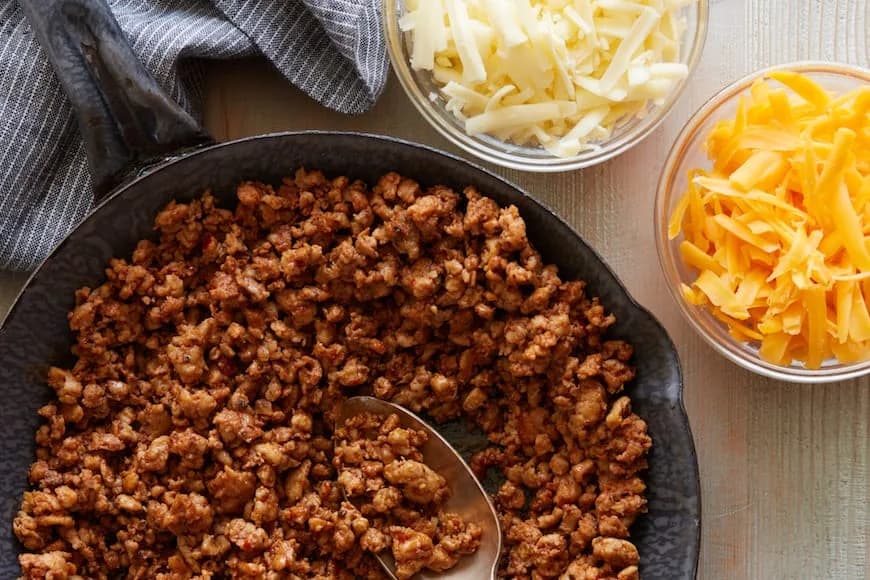 Ground Chicken Tacos