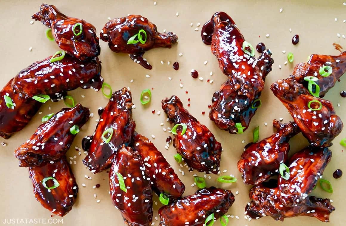 Hoisin-Glazed Chicken Wings