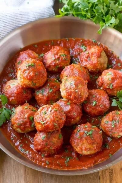 Italian Turkey Meatballs