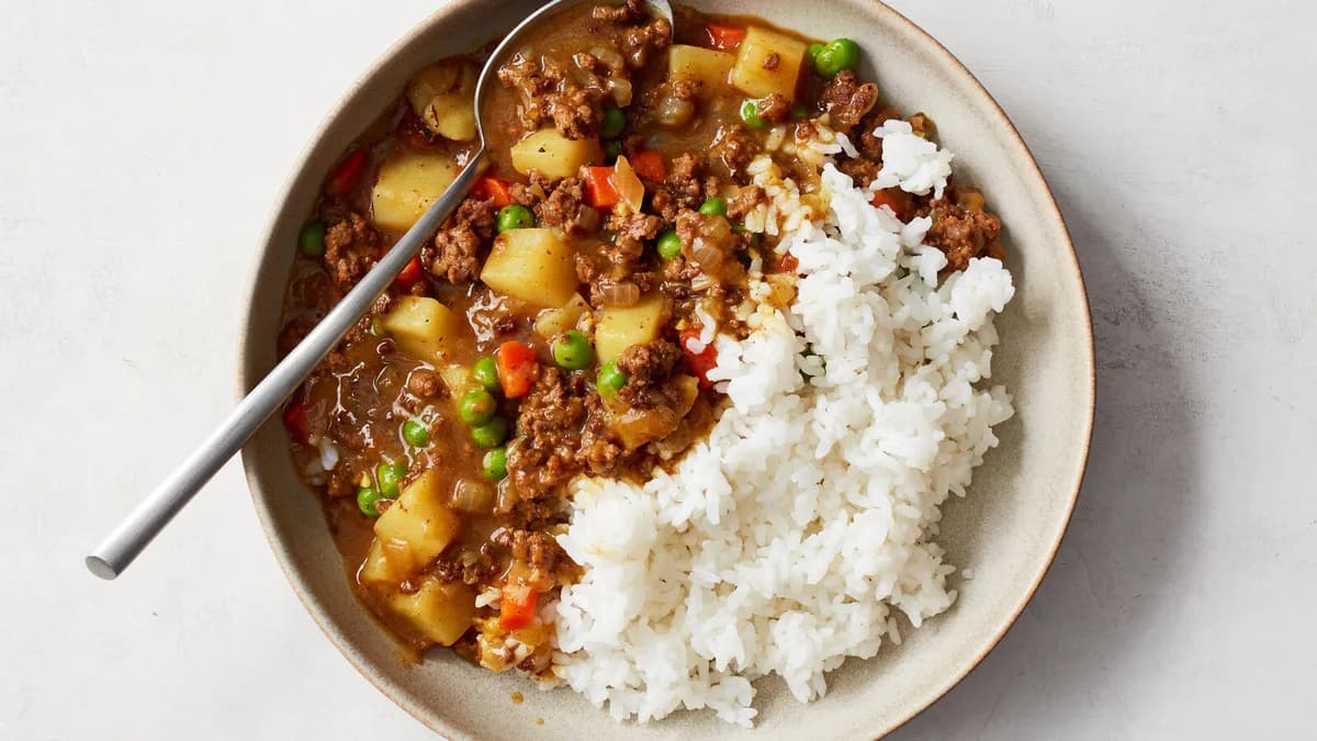Japanese Ground Beef Curry