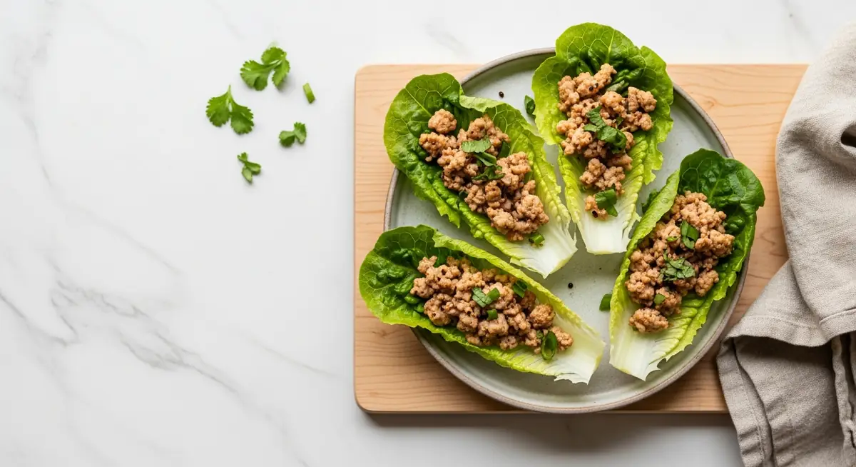 Larb Lettuce Cups
