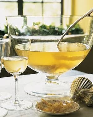 Lemon Drop Champagne Punch
