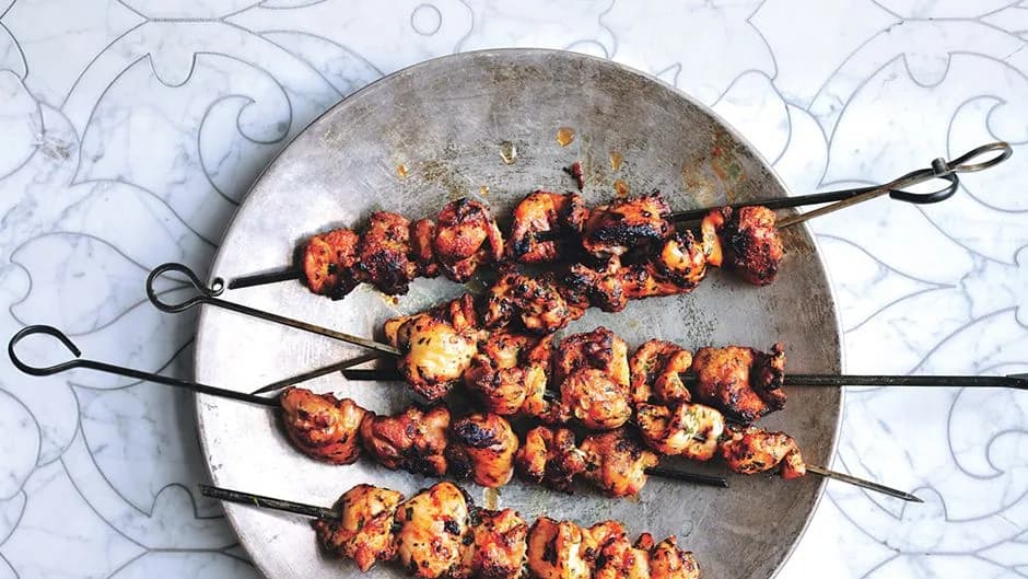 Moroccan Chicken Brochettes