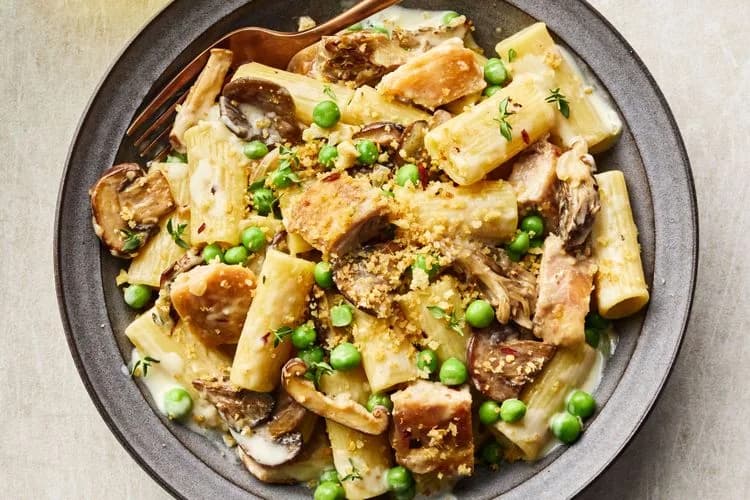 No-Bake Chicken Tetrazzini