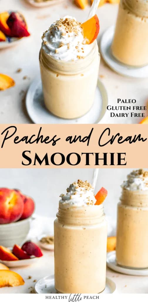 Paleo Peach Smoothie