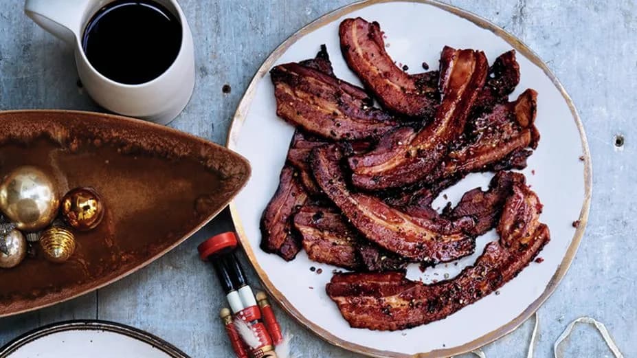 Pink Peppercorn Bacon