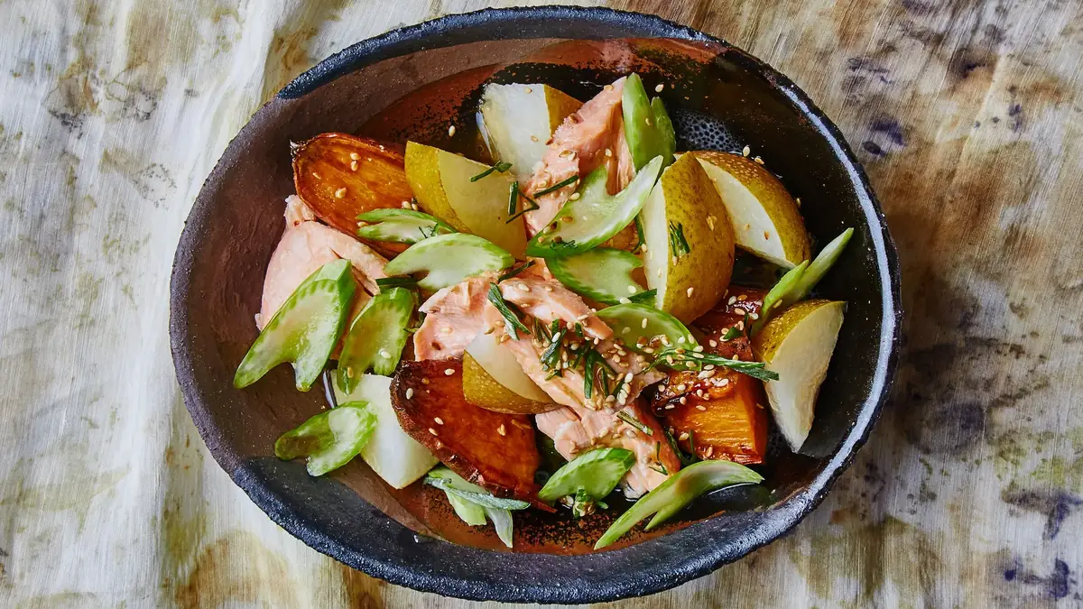 Ponzu Roasted Salmon for Two