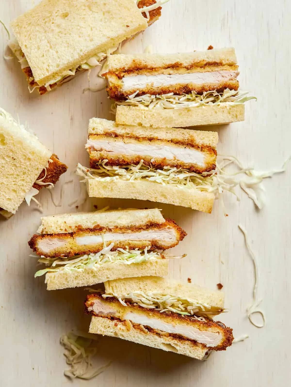 Pork Katsu Sandwiches