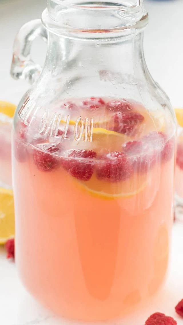 Raspberry Lemonade Margaritas