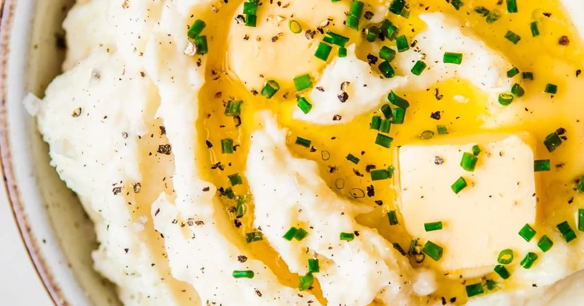 Roasted Garlic Mashed Potatoes