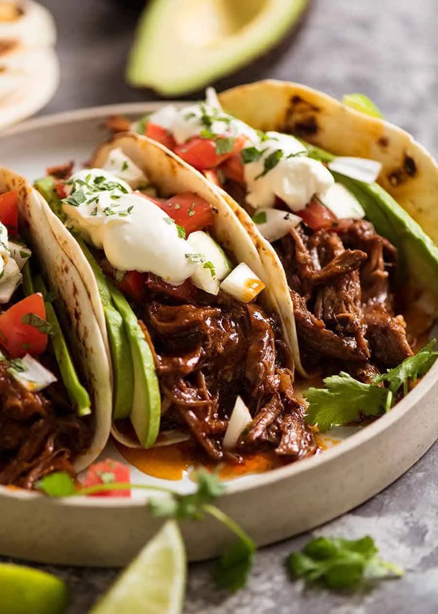 Shredded Beef Taco Bar