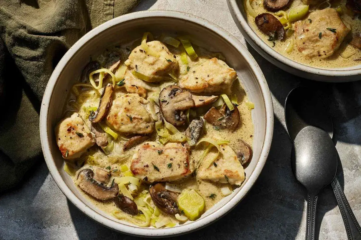 Simplest Chicken-and-Leek Stew