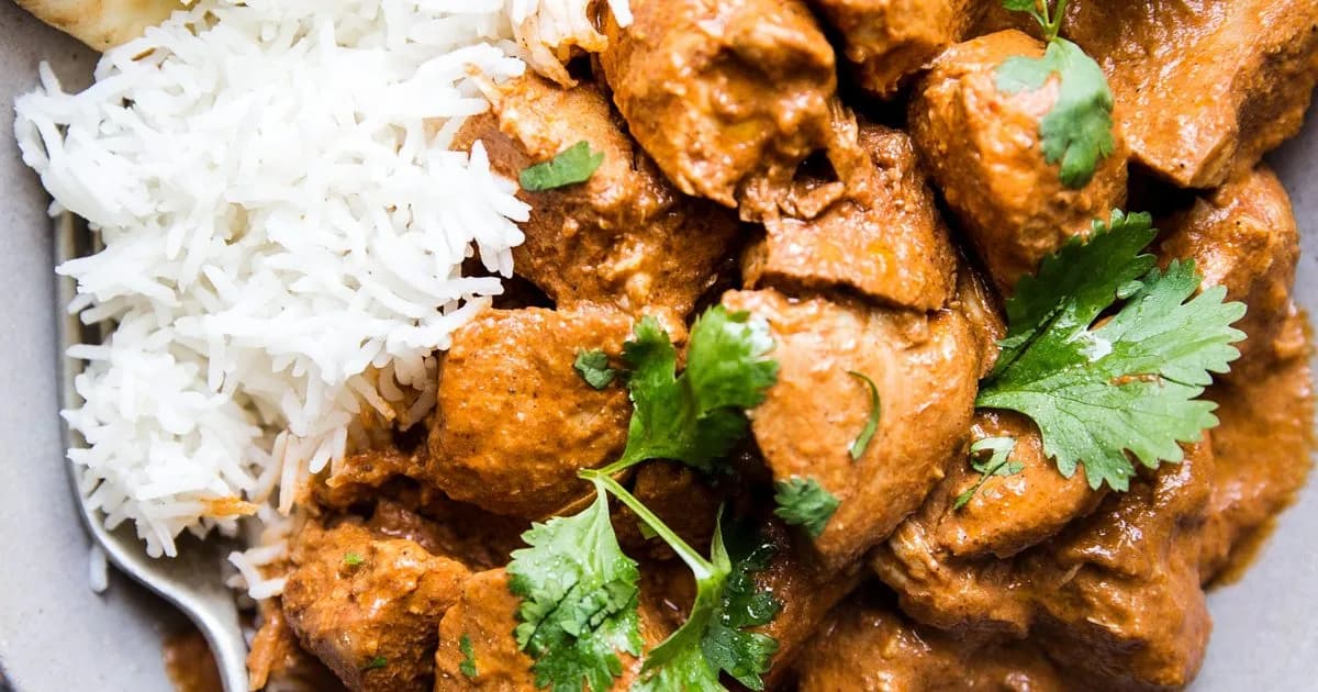 Slow-Cooker Butter Chicken