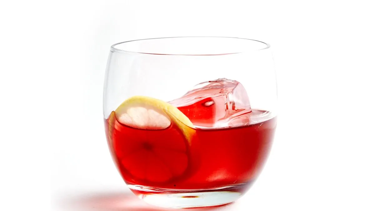Spiced and Spiked Hibiscus Tea