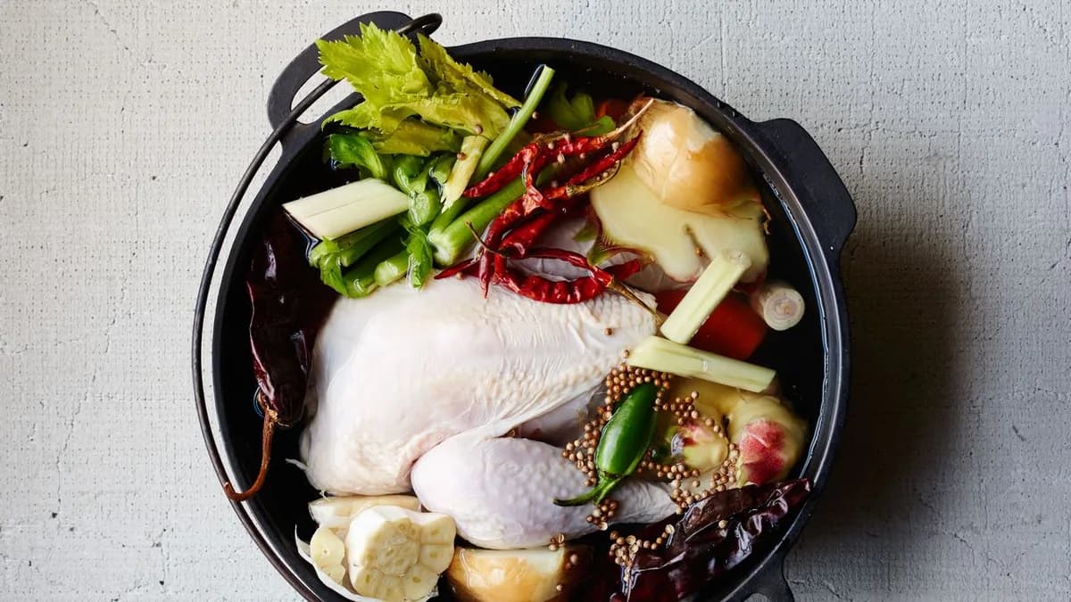 Spicy Chicken Stock