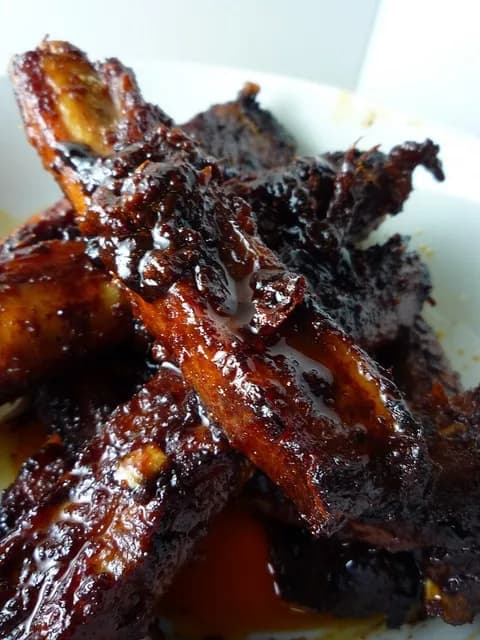 Spicy Korean Pork Spare Ribs