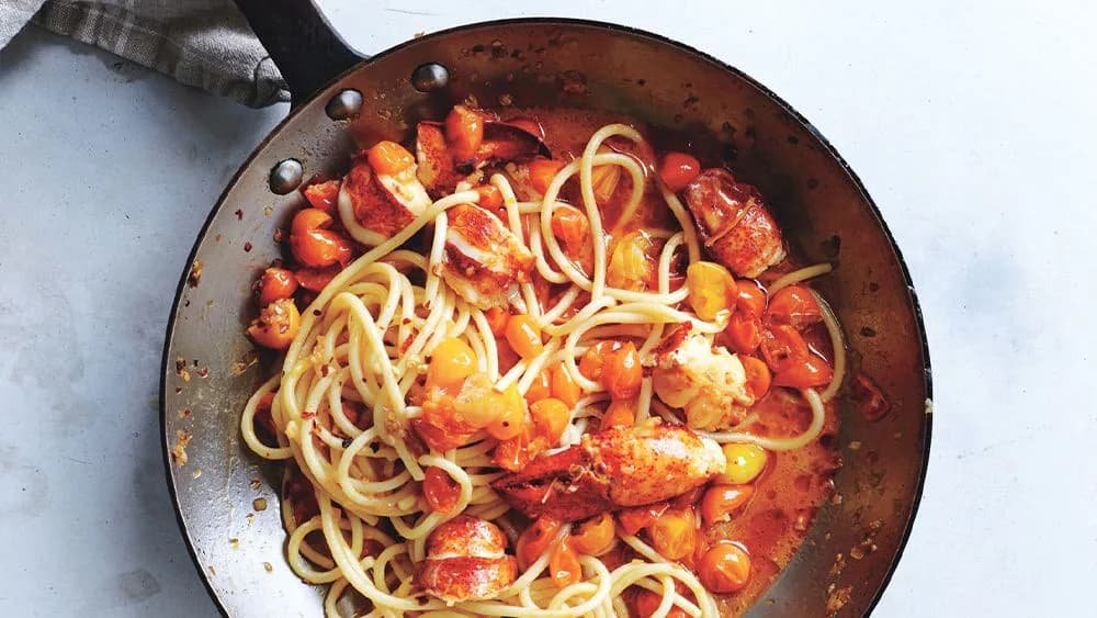 Spicy Lobster Pasta