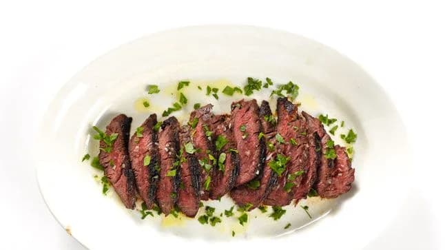 St. Anselm's Garlic Steak