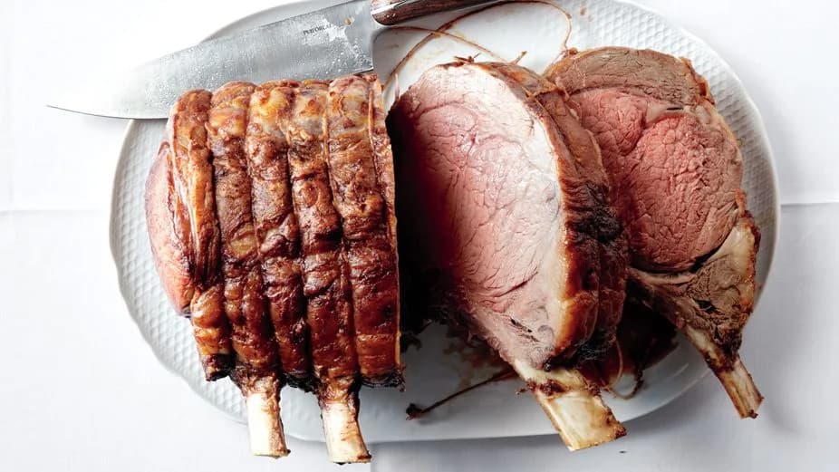 Standing Rib Roast with Aioli