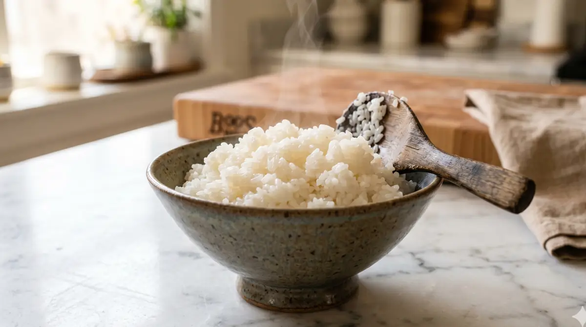 Steamed Nishiki Rice