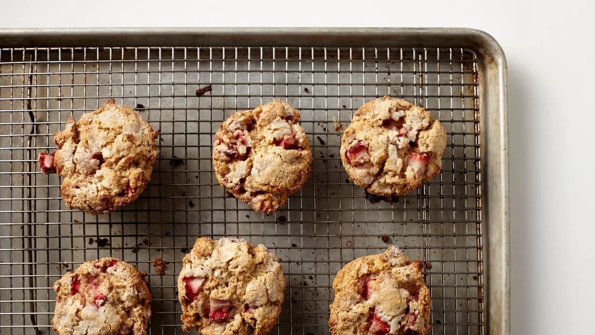 Strawberry-Graham Scones