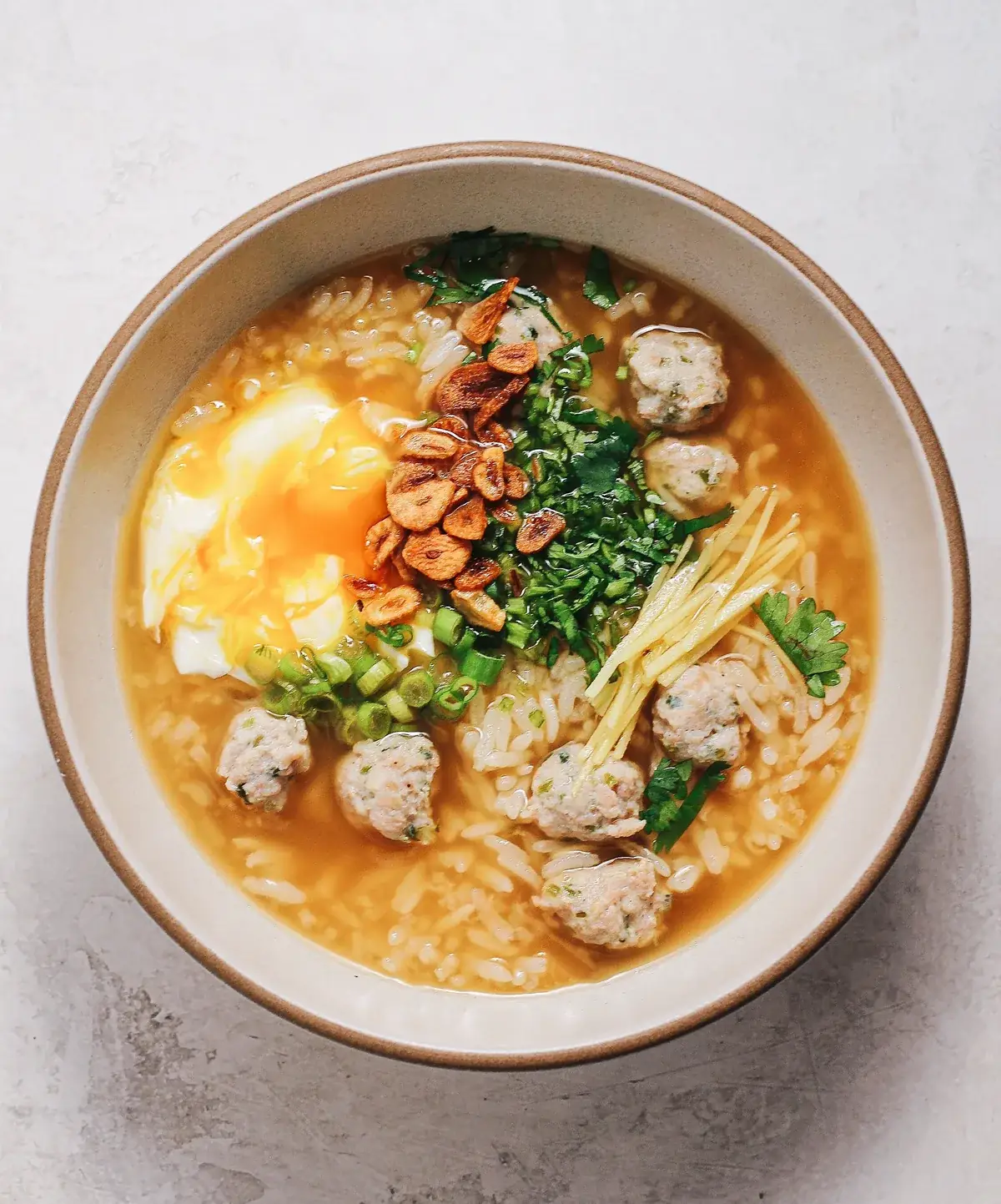 Thai Chicken and Rice Soup