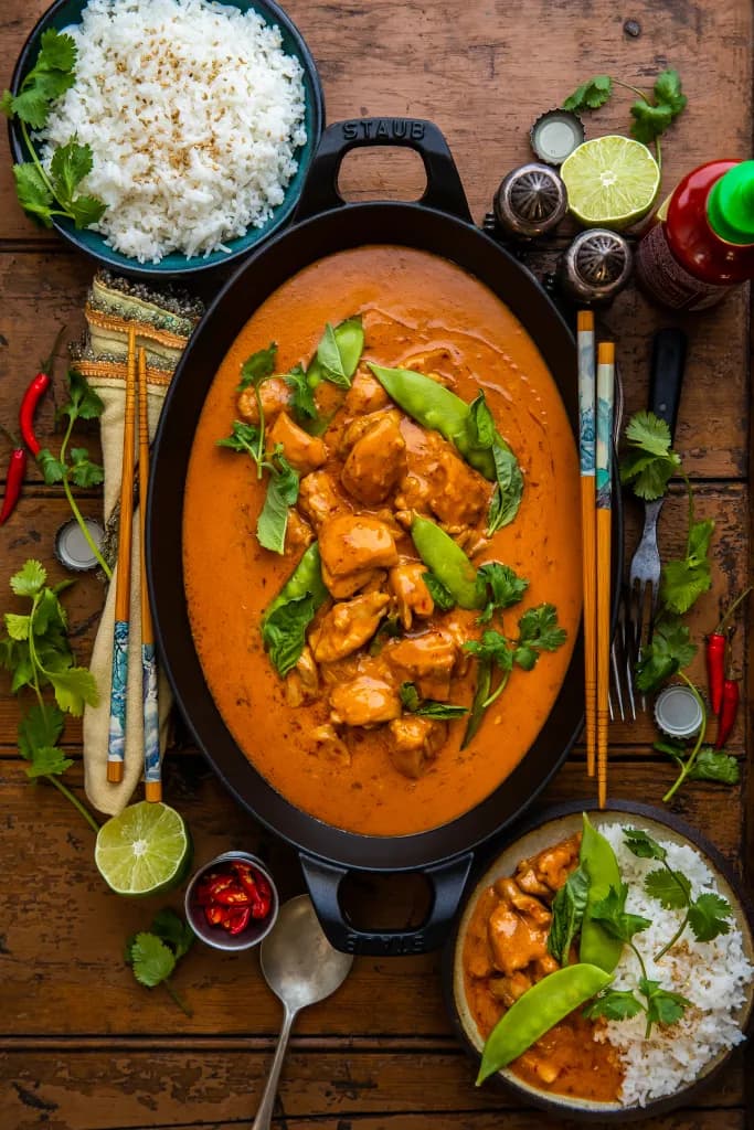 Thai-Style Red Chicken Curry