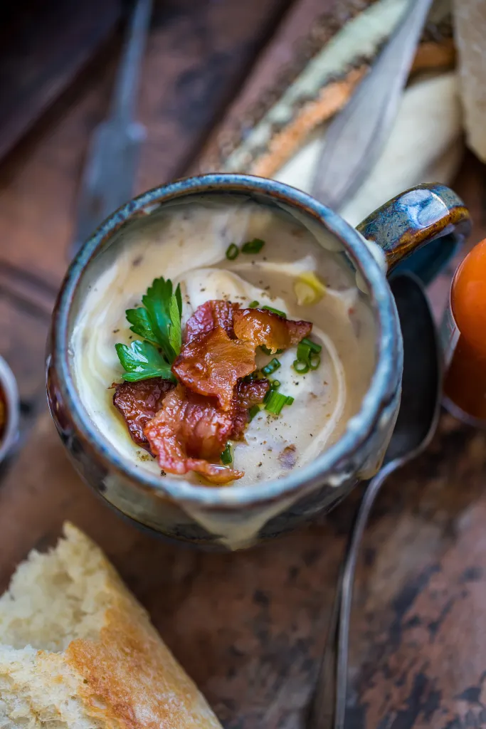 Traeger Smoked Potato Soup