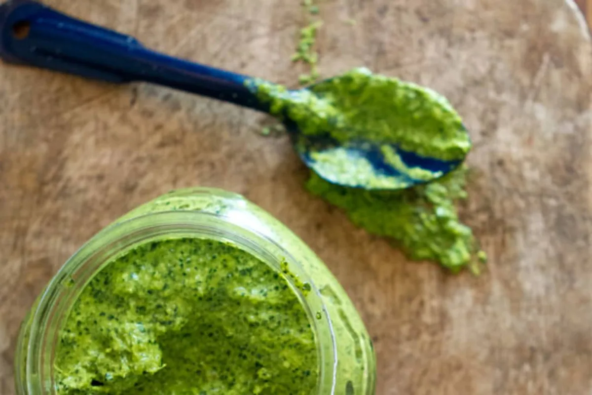 Winter Greens Pesto